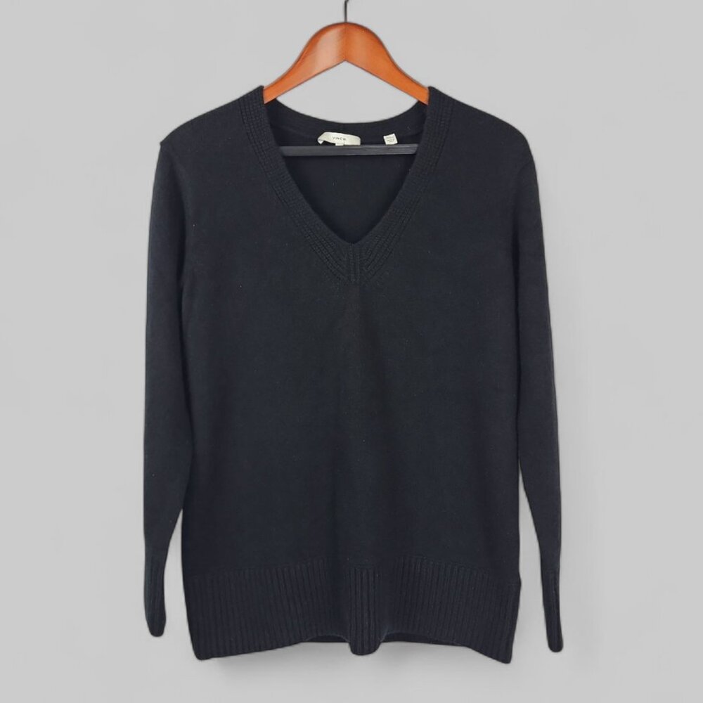 Vince Cashmere Weekend V-Neck Sweater XS - Picture 7 of 12